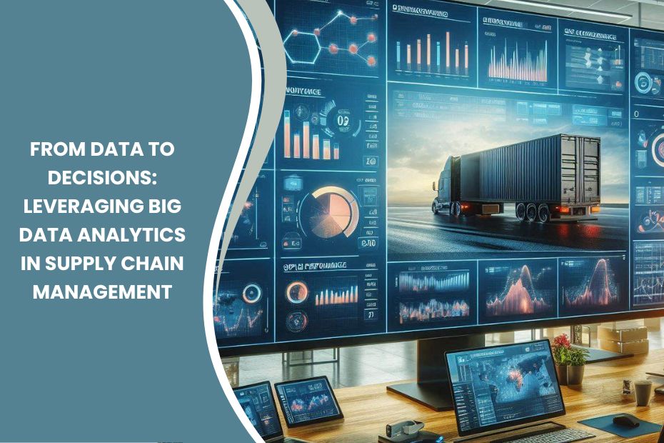 Alternative Text: Big data analytics dashboard for supply chain operations