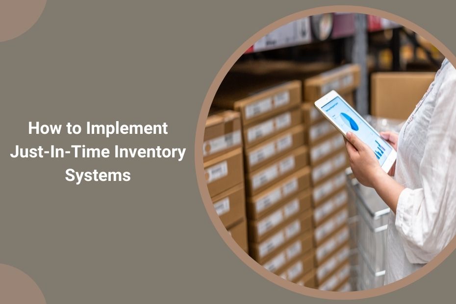 Factory worker using a Kanban board to manage inventory in a lean manufacturing system.