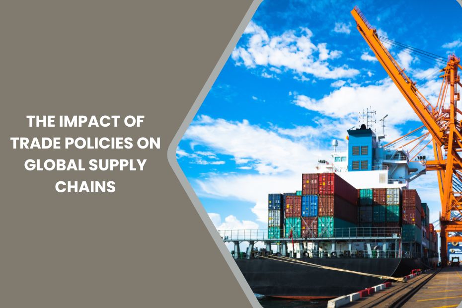 Cargo ships and containers representing global trade and supply chains