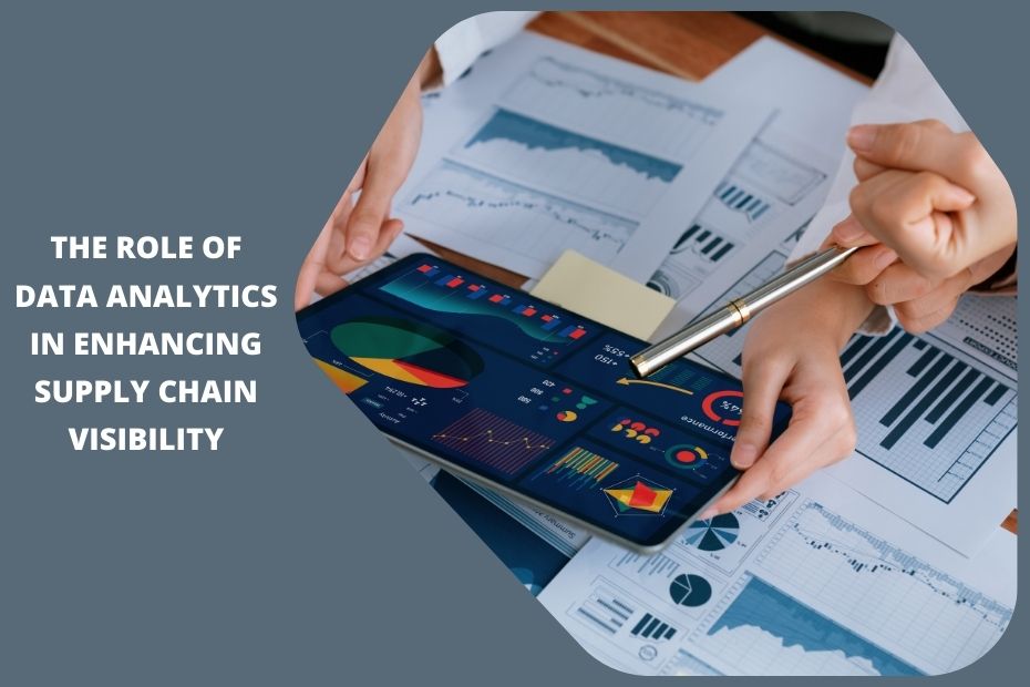 A digital dashboard displaying real-time supply chain data, tracking shipments, inventory levels, and supplier performance