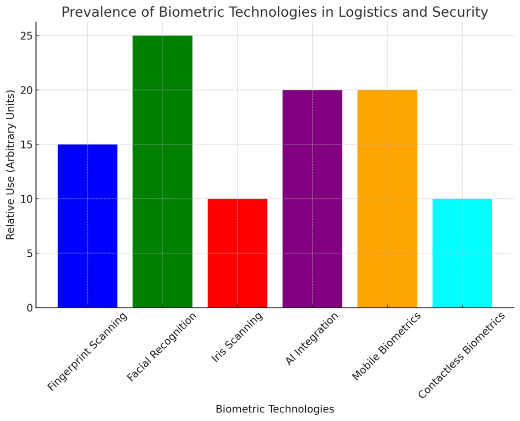Prevalence of Biometric Technologies in Logistics and Security